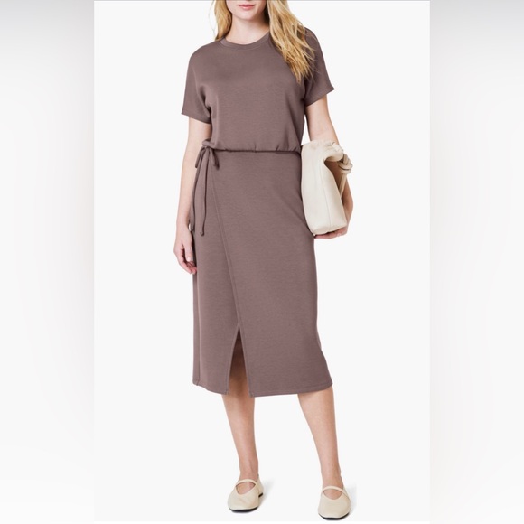SPANX Dresses & Skirts - Spanx Air Essentials tie-waist midi dress size XL